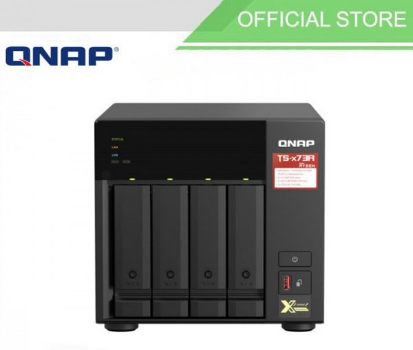 QNAP TS-473A-8G 4-Bay NAS Server External Storage Cloud TS473A